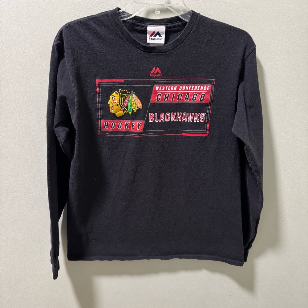 Chicago Blackhawks NHL Long Sleeve Shirt Size Medium